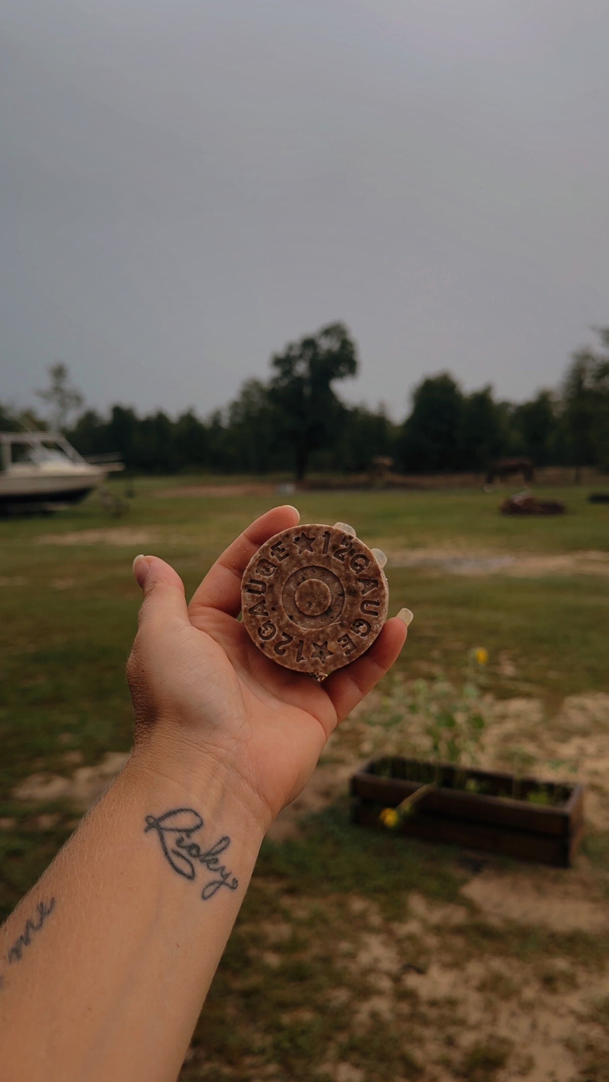 12 Gauge Tallow Soap Bar