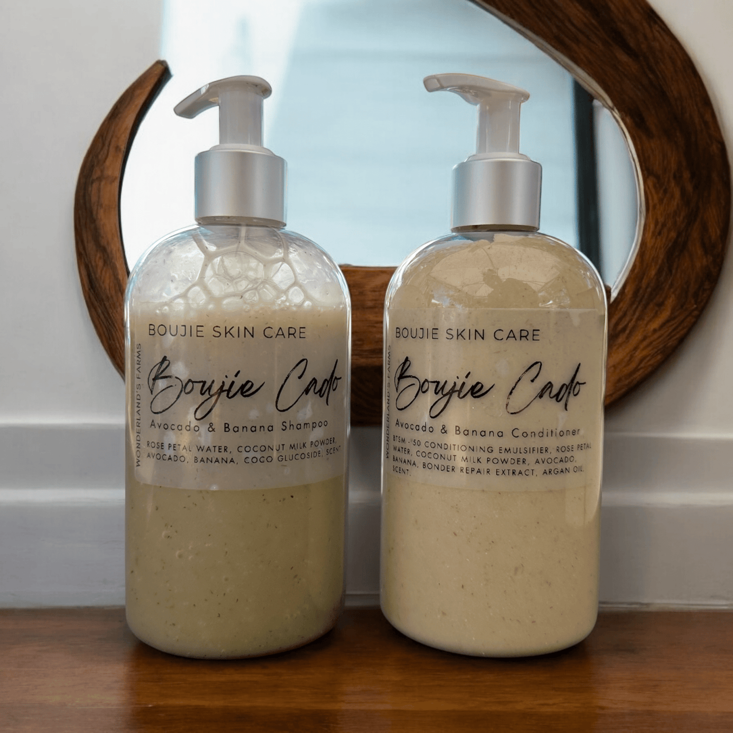 Boujie Cado Shampoo & Conditioner for HUMANS. - Wonderland’s Farms