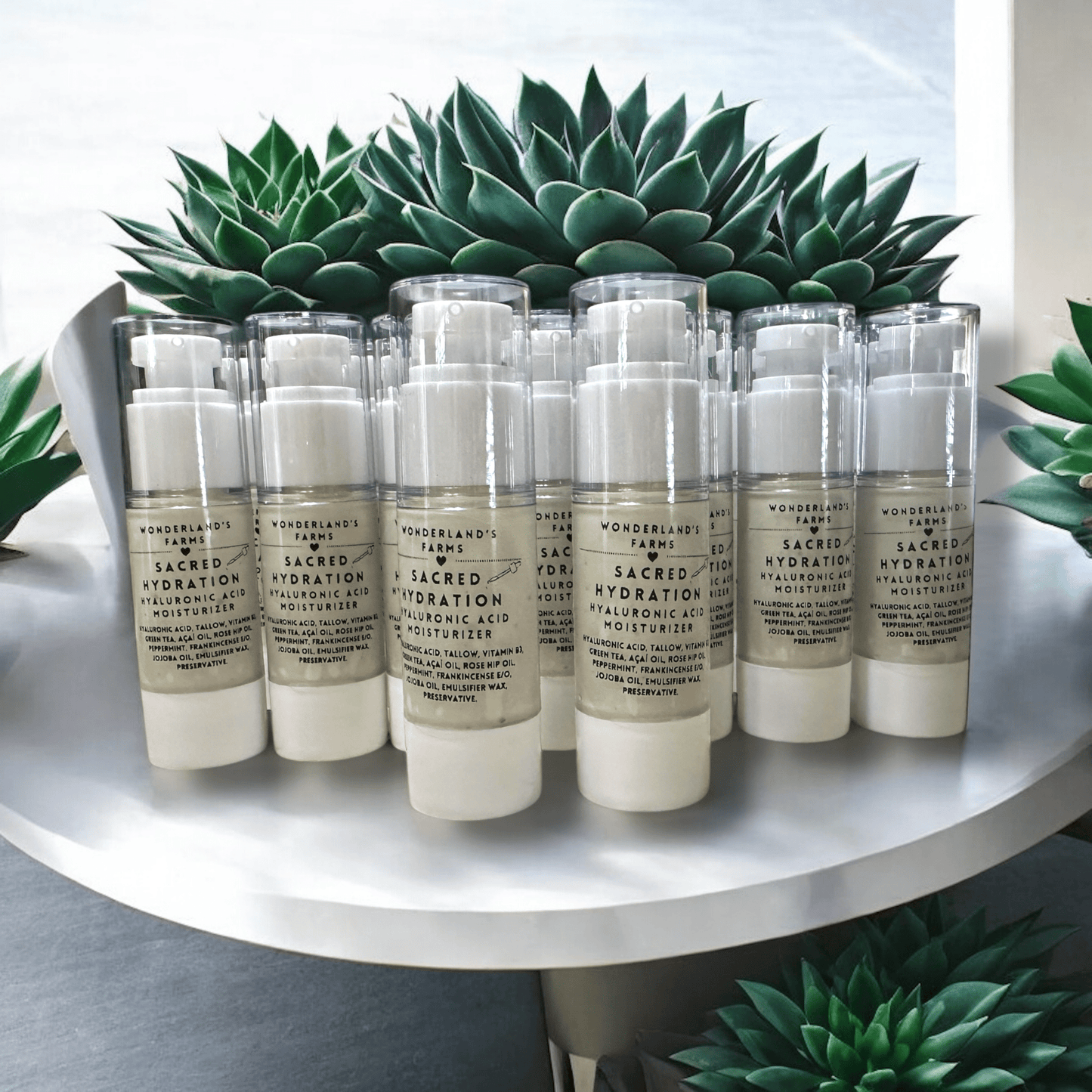 ✨ Sacred Hydration: Hyaluronic Acid Face Moisturizer 💝 - Wonderland’s Farms