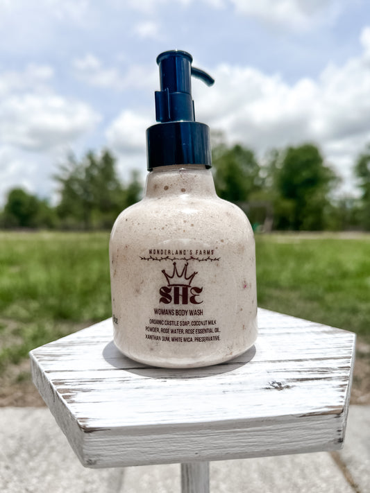 SHE; Woman’s Body Wash